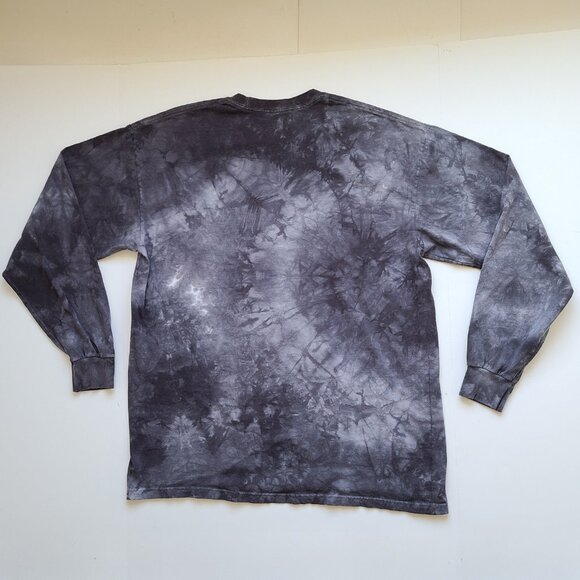 Graphic T-Shirt Pitbull Dog XL The Mountain Long Sleeve Tie Dye Unisex Russo - Picture 3 of 7